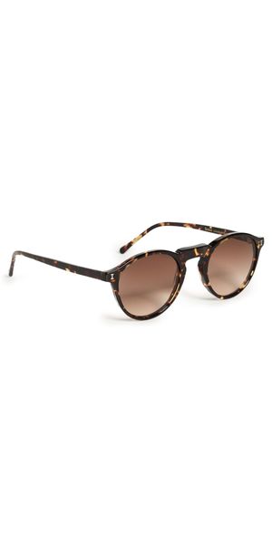 Illesteva Capri Star Tortoise Sunglasses Star Tortoise w/ Brown Grad One Size