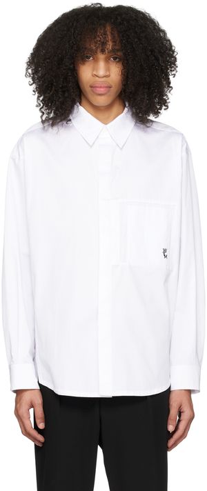 WOOYOUNGMI White Button-Down Shirt