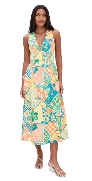 Ramy Brook Felicity Dress Garden Print 10