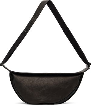 YOHJI YAMAMOTO Black Y Crossbody Bag