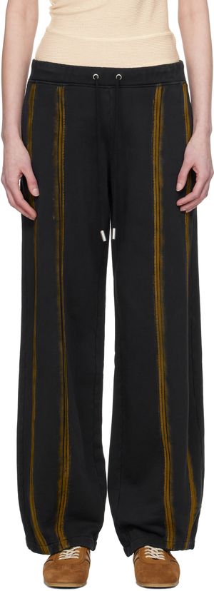 Eckhaus Latta Black 'El Sweatpant' Lounge Pants