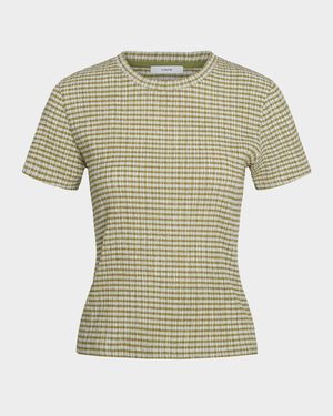 Short-Sleeve Crewneck Top