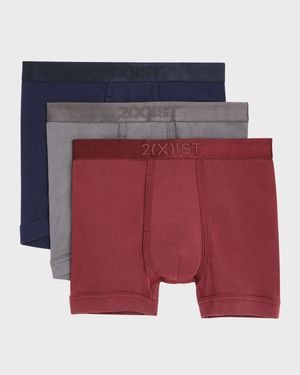 Men's 3-Pack Pima Cotton Boxer Briefs