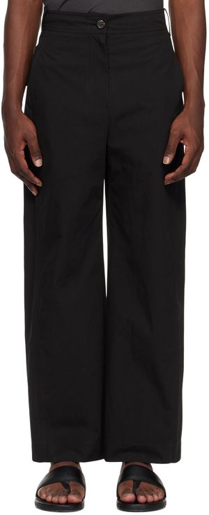LOW CLASSIC Pantalon noir exclusif à SSENSE