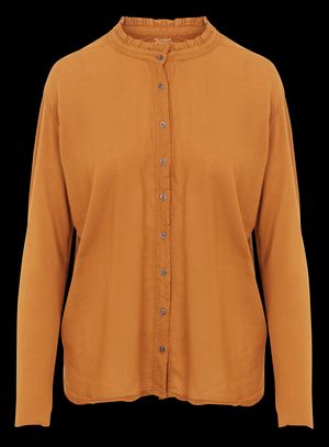 Hartford - Top col rond en coton - Taille 4 - Marron