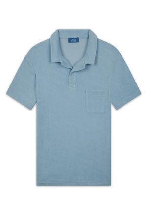 Apnee - Polo manches courtes col à revers - Taille 3XL - Bleu