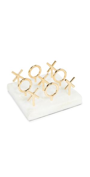 Jonathan Adler Brass Tic Tac Toe Game Brass One Size