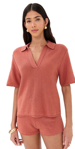 LE BOP Poolside Polo White L