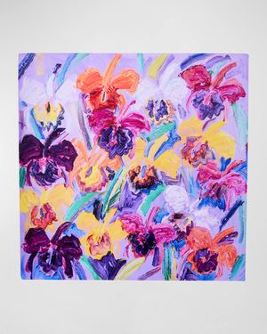 Purple Haze Cataleyas Lacquer Placemat