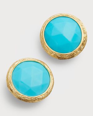 Jaipur 18K Amethyst Stud Earrings