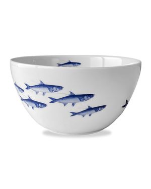School of Fish Cereal Bowls, Set of 4
