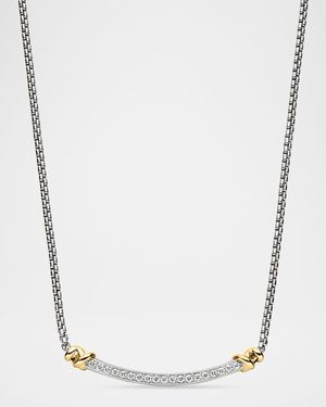 Petite Helena Wrap Diamond Station Necklace