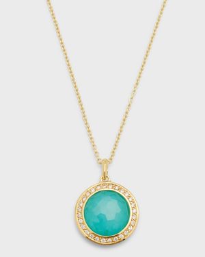 18K Lollipop Mini Pendant Necklace