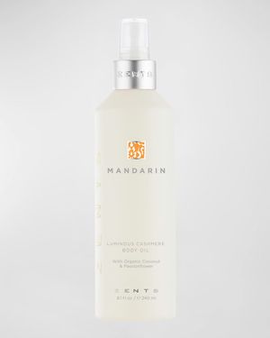 8.1 oz. Mandarin Luminous Cashmere Body Oil