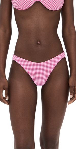 Onia Lucie Bikini Bottoms Gin Fizz/White S