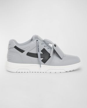 Men's Out Of Office Leather Low-Top Sneakers