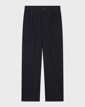 Boy's Striped Suit Pants, Size 4-16