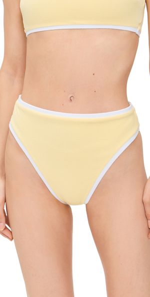 Vitamin A Pacific High Waist Bottoms Banana Cream S