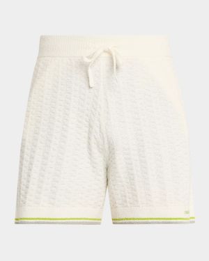 Men's Tennis Boucle Jacquard Pull-On Shorts