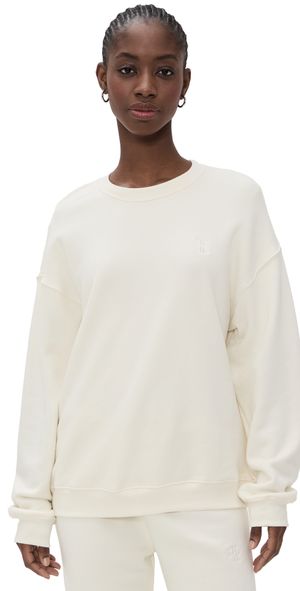 Éterne Oversized Crewneck Sweatshirt Cream L