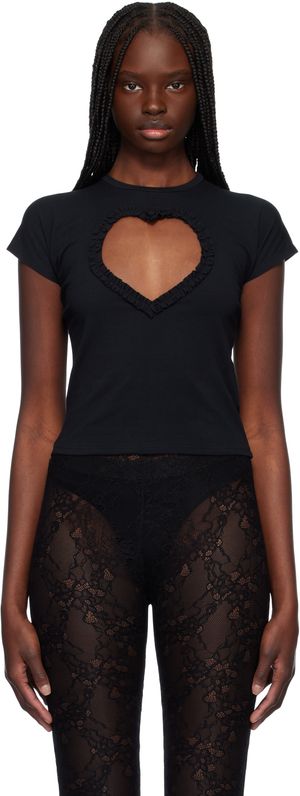 AMBUSH Black Heart Baby T-shirt
