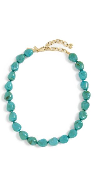 Lele Sadoughi Baroque Turquoise Collar Necklace Turquoise One Size