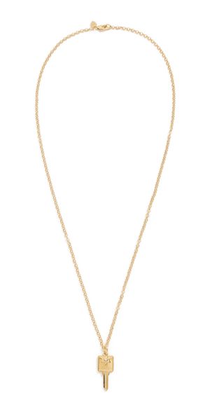 HART Compass Key Necklace Gold One Size