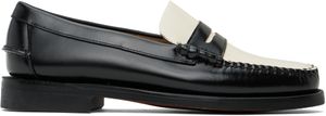 Sebago Black & White Classic Dan Loafers