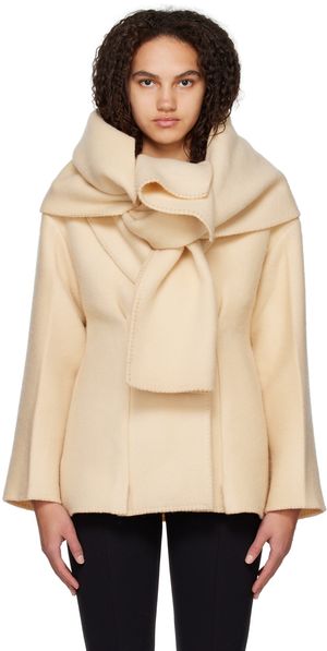 The Row Beige Azzedina Jacket