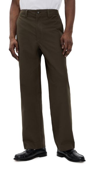 Aaron Levine Workwear Pants Brown 34