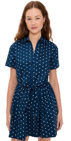 Cara Cara Asbury Mini Dress Dots Navy XXL