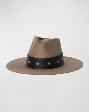 Bennett Structured Wool Fedora