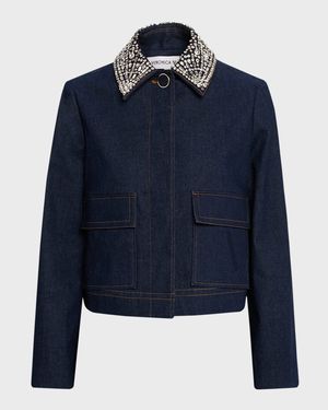 Barrington Embellished Denim Jacket