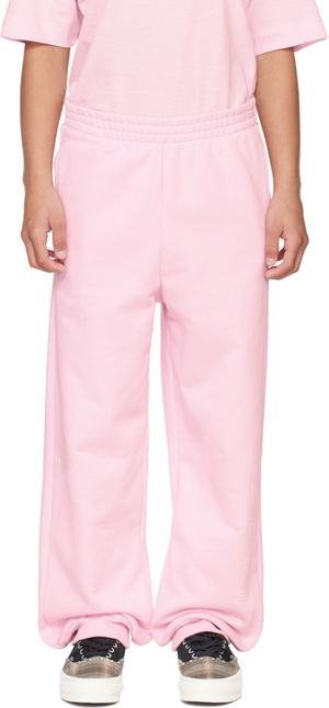 Marni Enfant | Pantalon de survêtement rose à logo