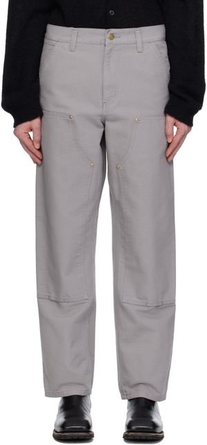 Carhartt Work In Progress Purple Double Knee Trousers