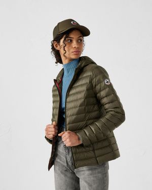Jott - Doudoune légère à capuche cloe - Taille 4XL - Vert