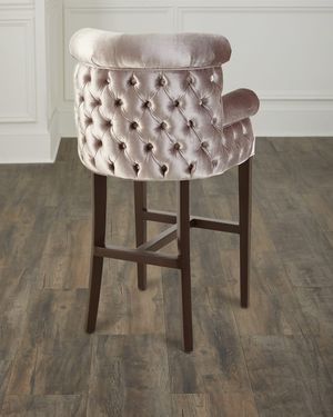 Eva Mirror Trim Counter Stool - 27"