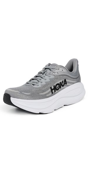 HOKA Bondi 9 Sneakers Galactic Grey/Stellar Grey 10.5