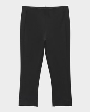 Simone Ponte Pull-On Capri Pants
