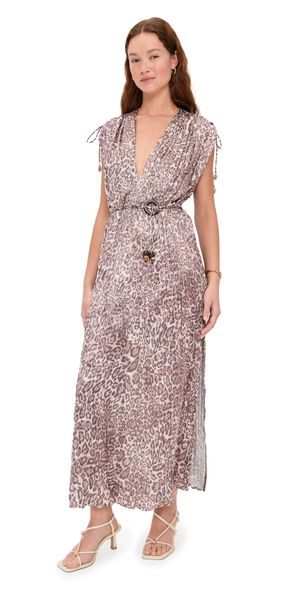 Sabina Musayev Valentina Dress Leopard Print M