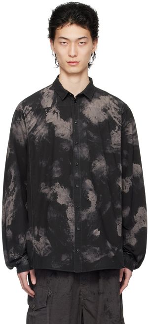 NICOLAS ANDREAS TARALIS Black Loose Shirt