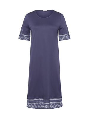 Women's Jona Short-Sleeve Nightgown - Nightshade - Size Large