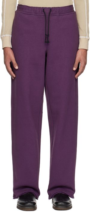 ABAGA VELLI Purple Track Sweatpants