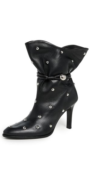 Isabel Marant Lolya Booties Black/Silver 38