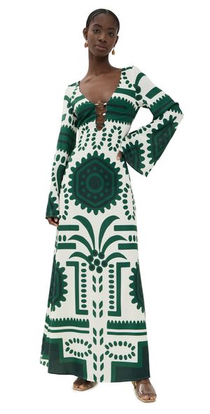 Seven Wonders Caledeira Maxi Dress Green Multi S