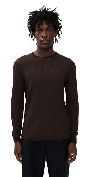 rag & bone Gregory Merino Long Sleeve Crew Stnwl XXL