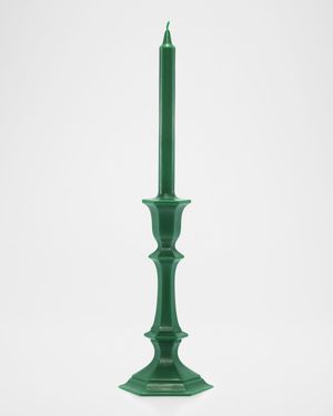 Harcourt Candlestick Candle, Green