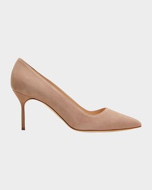 70mm BB Suede Stiletto Pumps