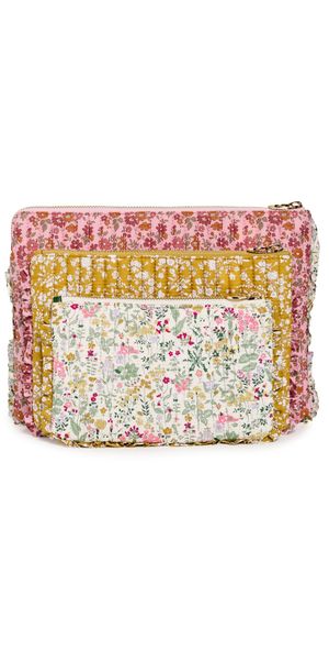 Stoney Clover Lane Flat Pouch Set Multi One Size