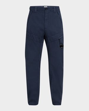 Men's Regular-Fit Gabardine Cargo Pants